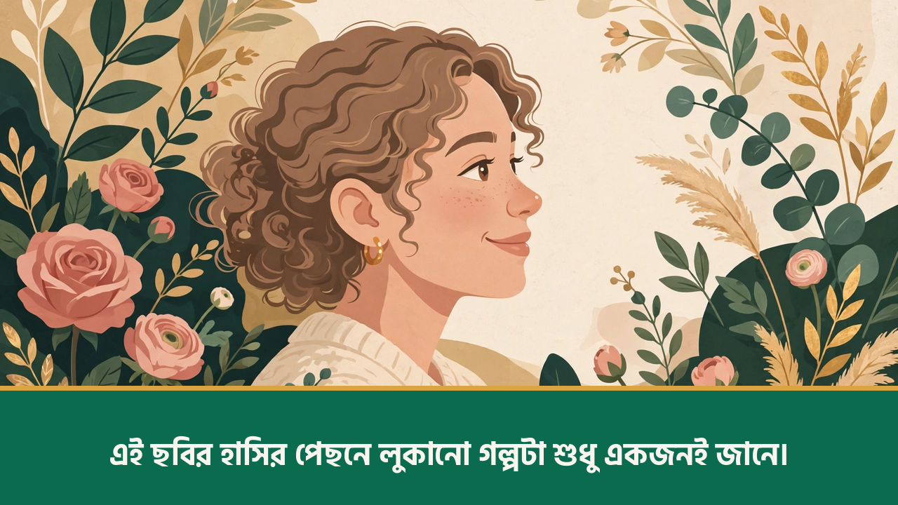 প্রোফাইল ছবির জন্য রোমান্টিক ক্যাপশন বাংলা ছবি