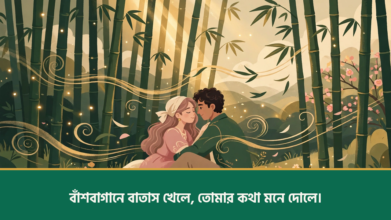বাঁশবাগানে প্রেমের ছন্দ - রোমান্টিক প্রেমের ছন্দ ছবি